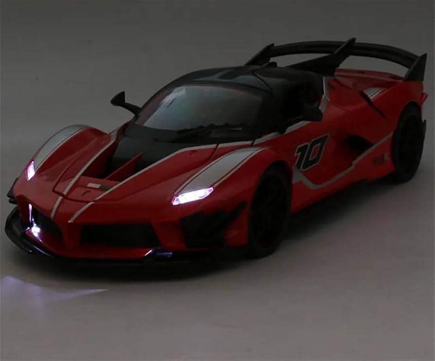 フェラーリダイキャスト Amazon | ダイキャストカー 1:24 フェラーリ FXXK EVO 完成した